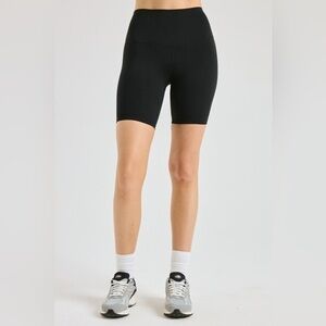 Year of ours black biker shorts